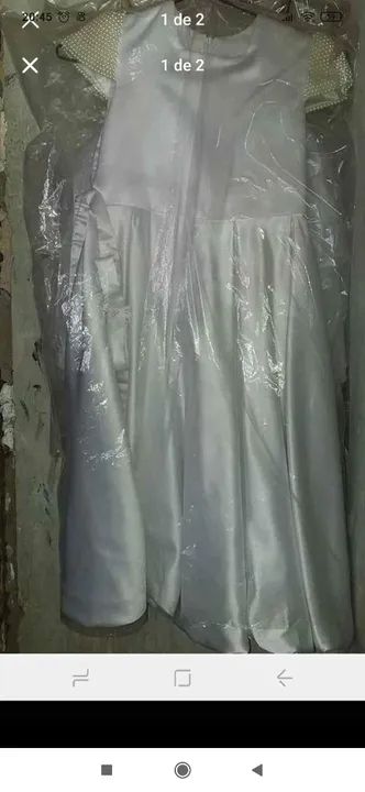 Vestido branco para menina - Foto 2
