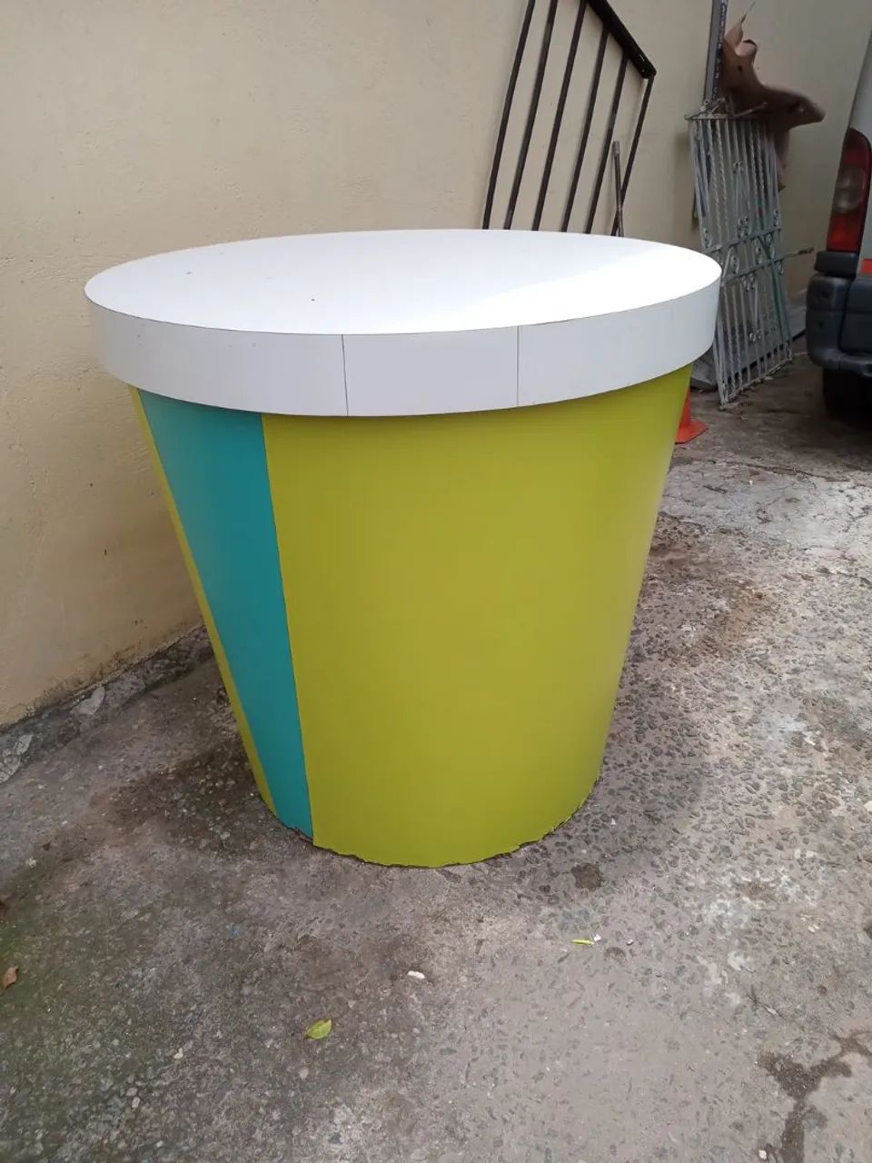 Balcão usado 