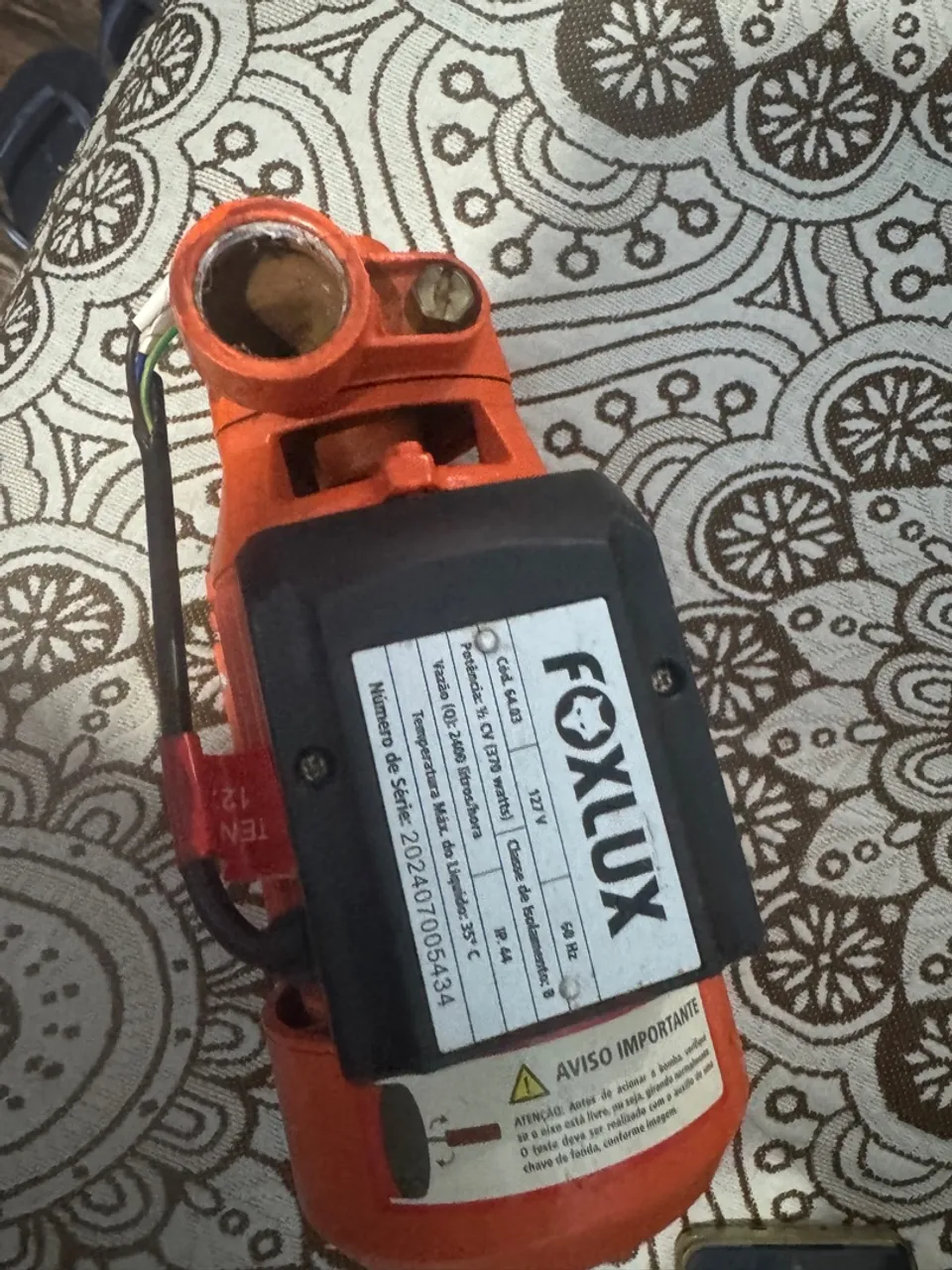 Bomba de água FOXLUX 1/2 CV