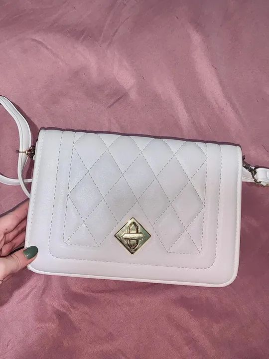 Bolsa de Ombro Branca