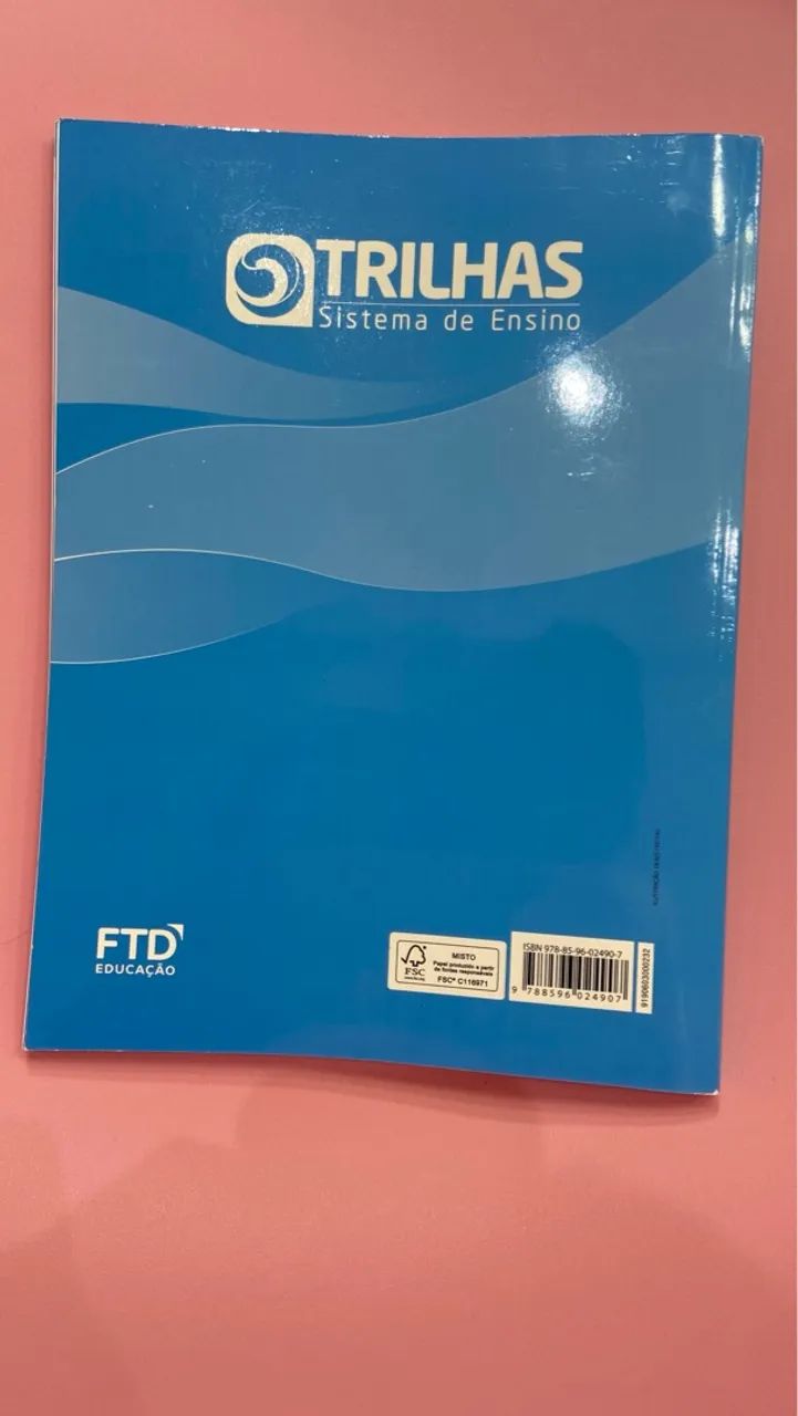 Livro Didático Língua Inglesa 8º Ano - Trilhas novo sem uso  - Foto 2