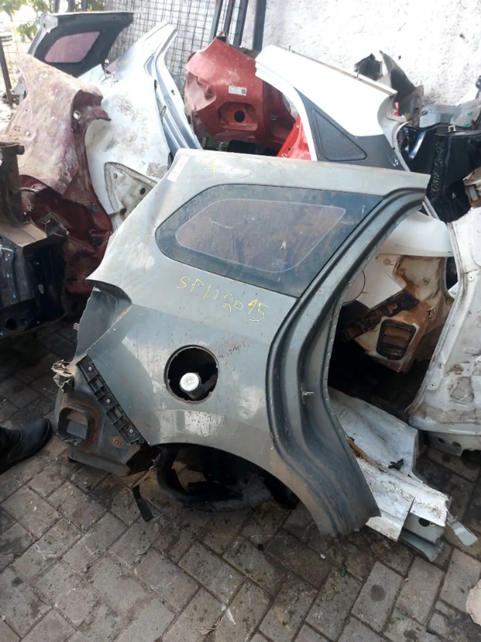 Lateral lado direito spin 2014 a 2018