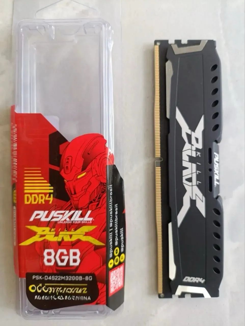 Memória 8gb ddr4 Puskill - Foto 3