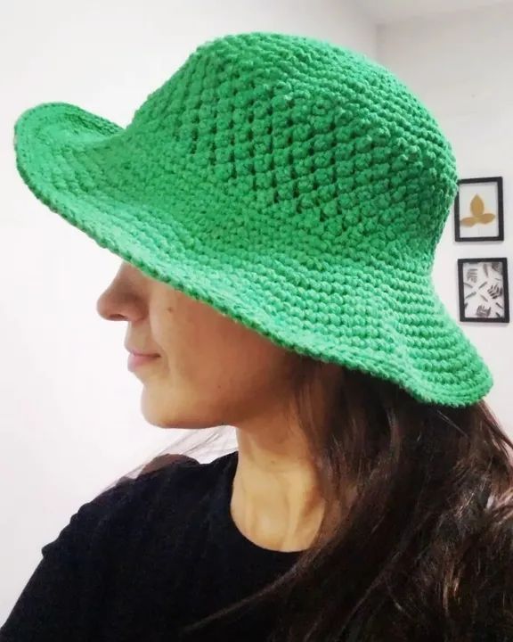 Chapéu em crochê. - Foto 2