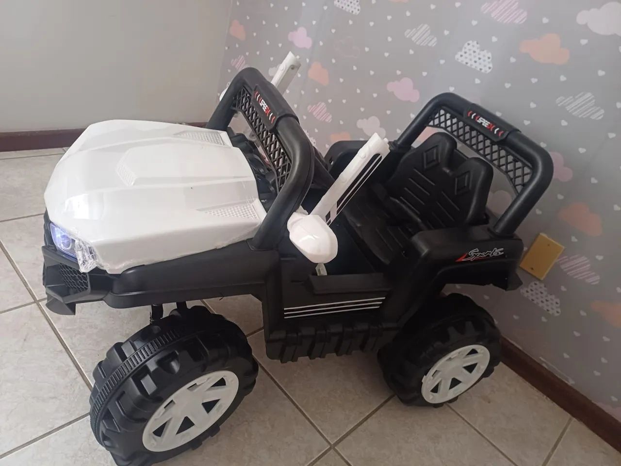 Carrinho elétrico infantil 12v  - Foto 4