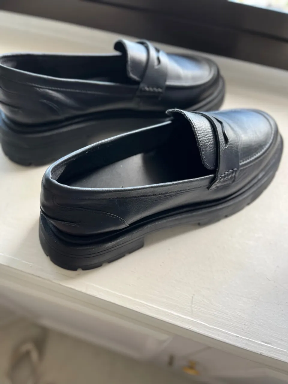 Mocassim de couro