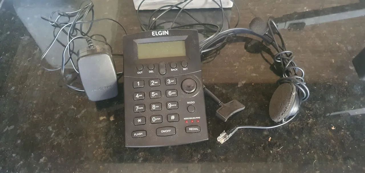 Telefone comercial com headset Elgin - Foto 2