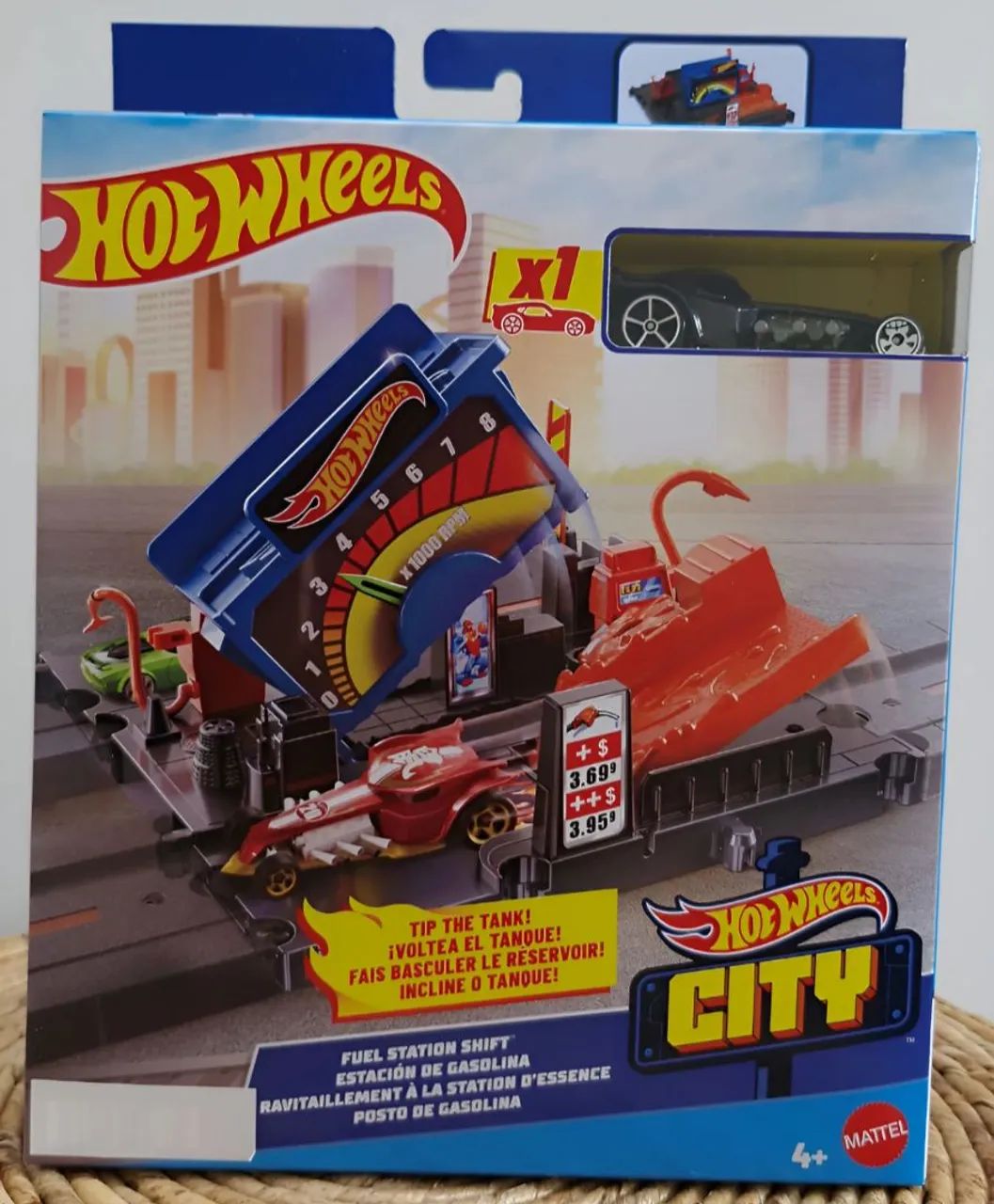 Pista Hotwheels pizzaria e posto de gasolina - Foto 4