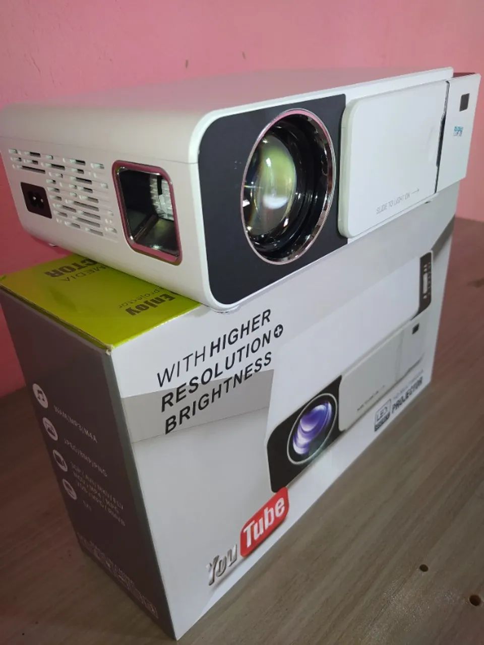 R$ 699,90_PR0JET0R Smart/WiFi PR0FiSSi0NAL 3.000Lumens 160 polegadas Z£R0 - Foto 5