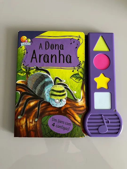 Livros infantis com rimas e cantigas musical - Foto 4