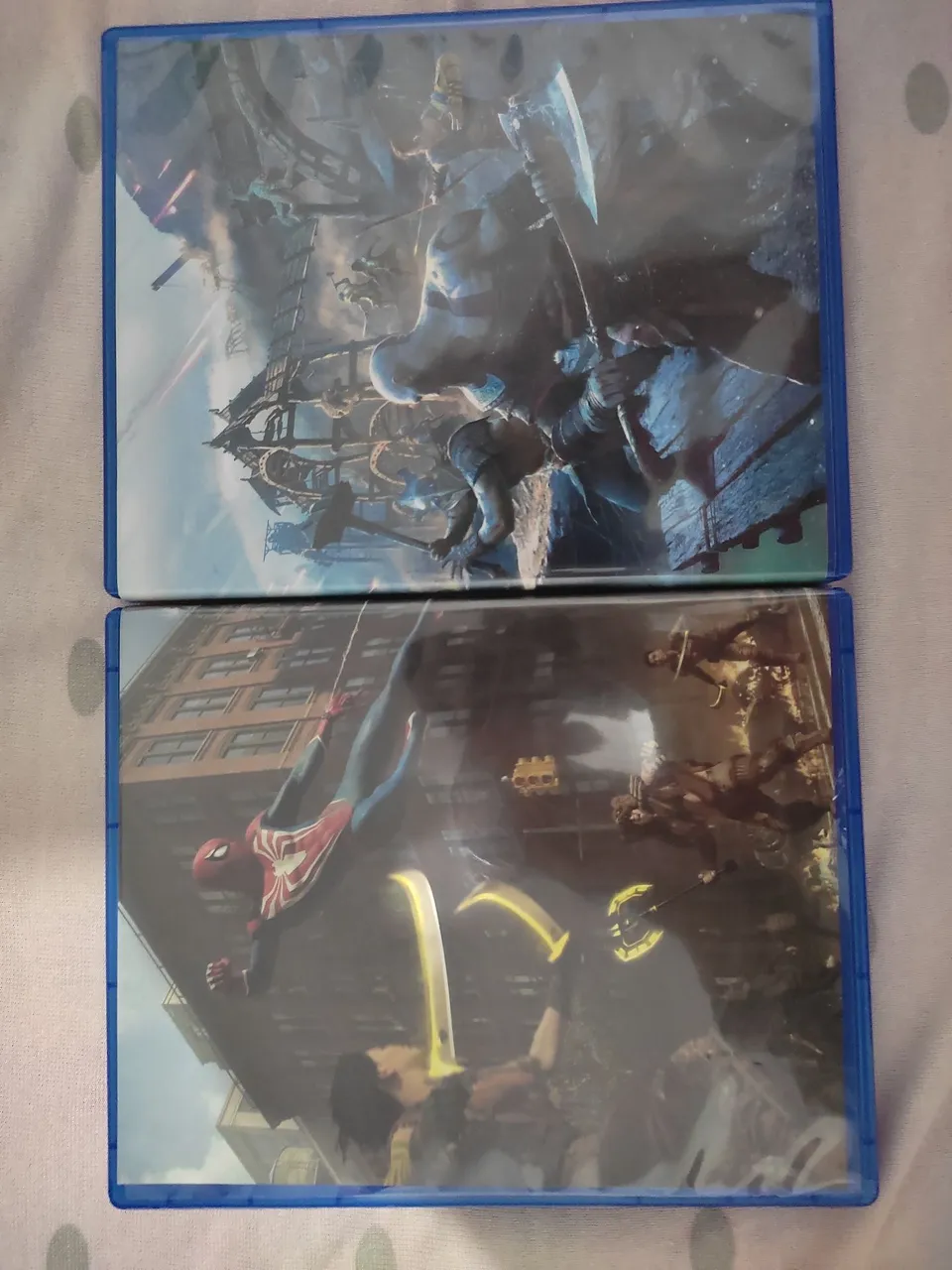 Jogos de PS5 - God of War Ragnarok e Spider-Man