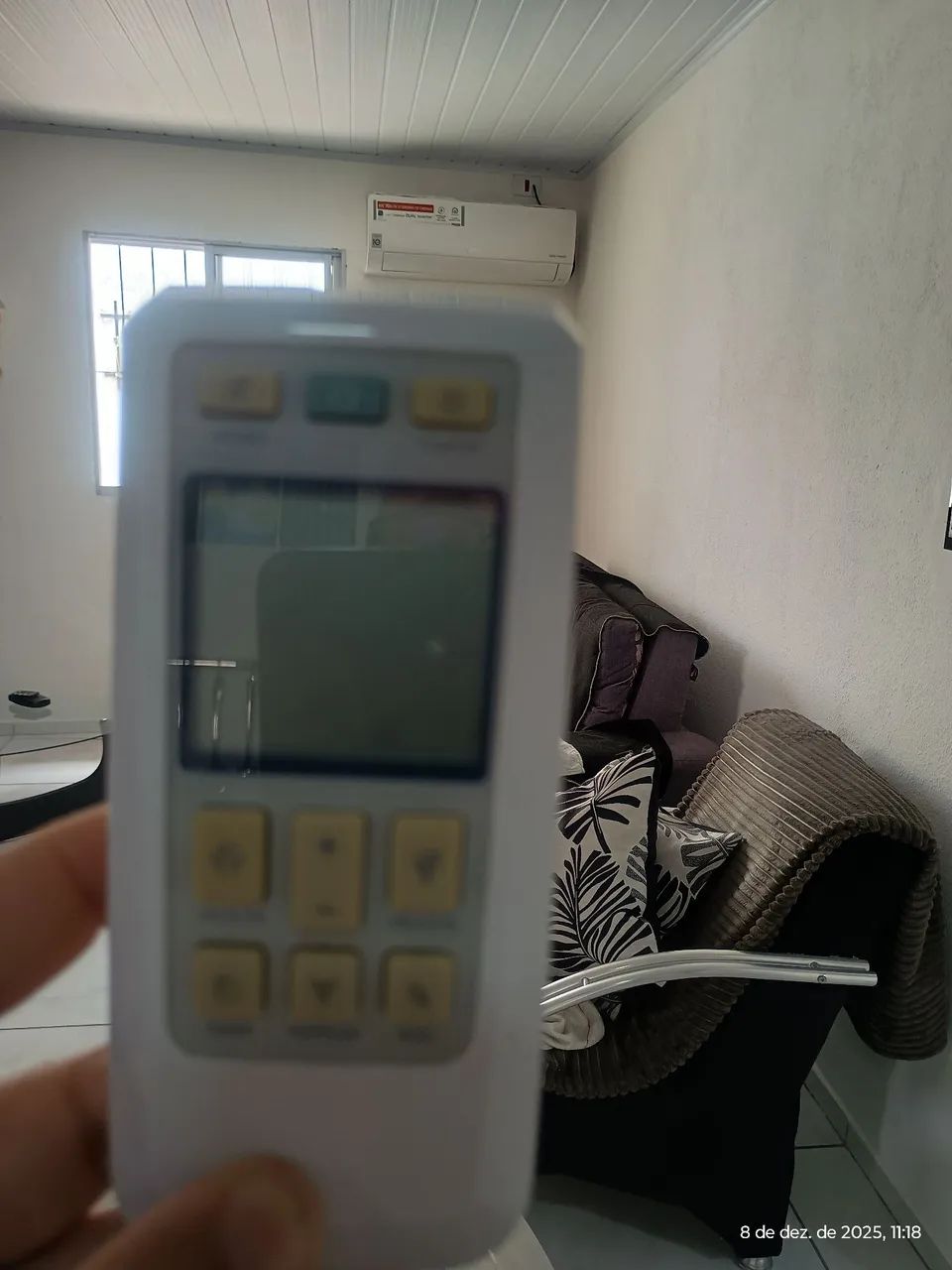 Controle remoto Ar condicionado Electrolux 