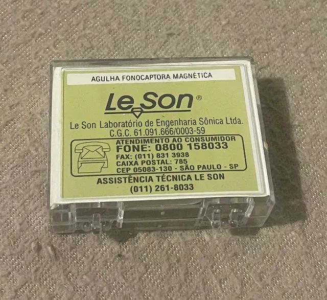 Agulha para toca discos Leson modelo ATN-3601 - caixa lacrada - Foto 4