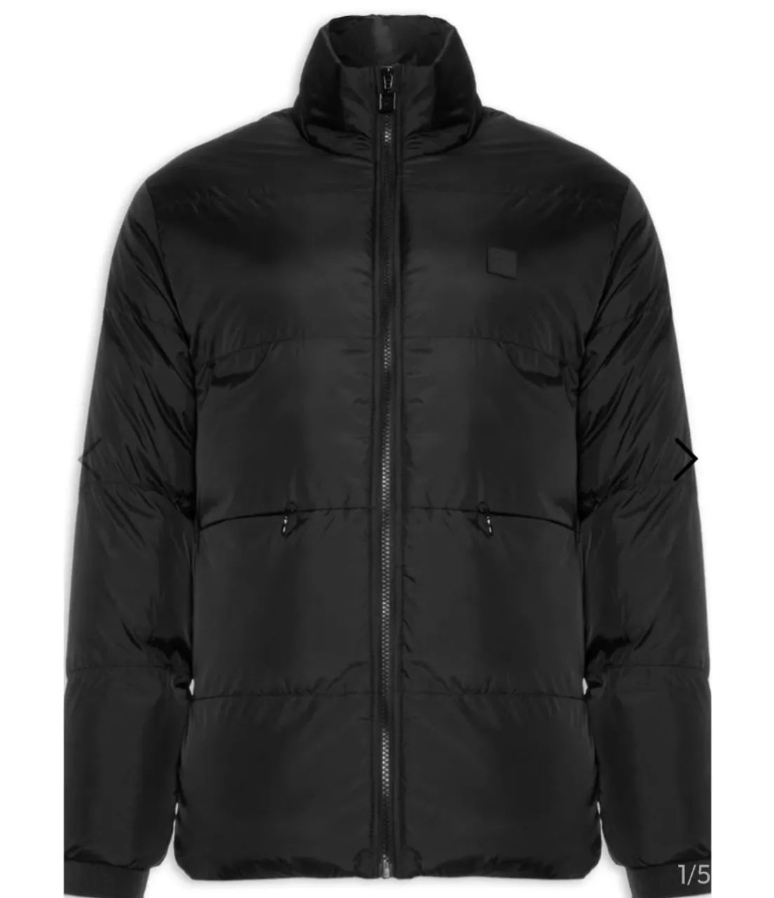 Jaqueta Masculina Round - Preto - Foto 2