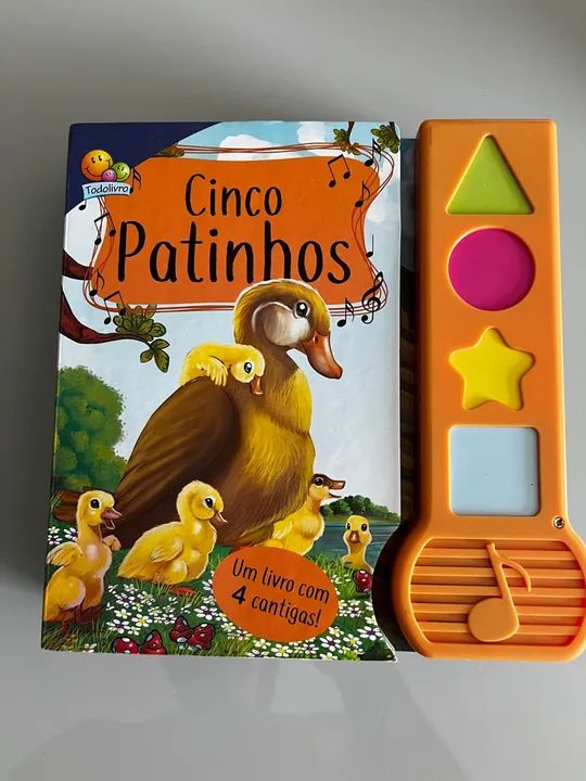 Livros infantis com rimas e cantigas musical - Foto 5