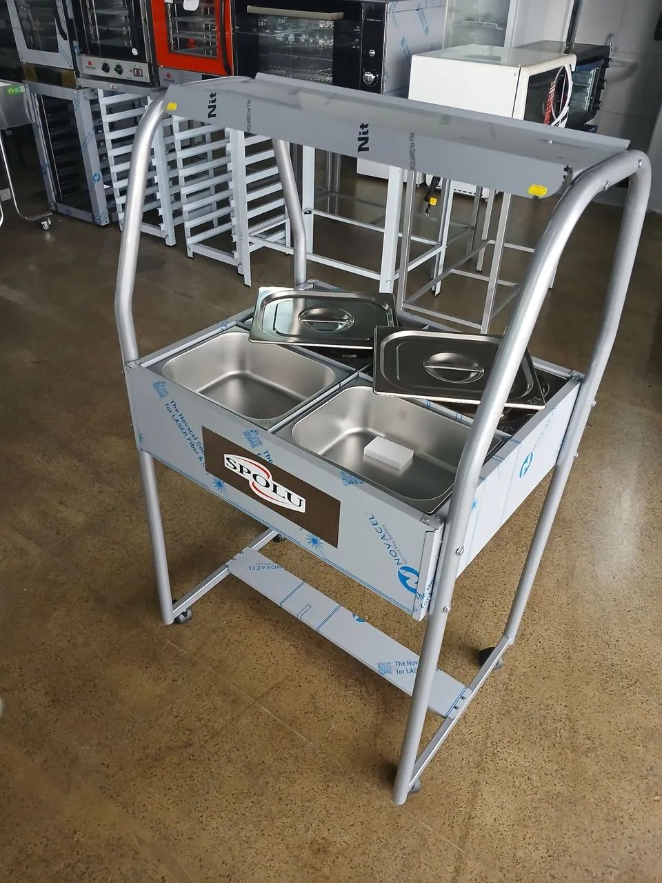 Buffet Térmico Spolu 4 Cubas 220V Inox  - Foto 4