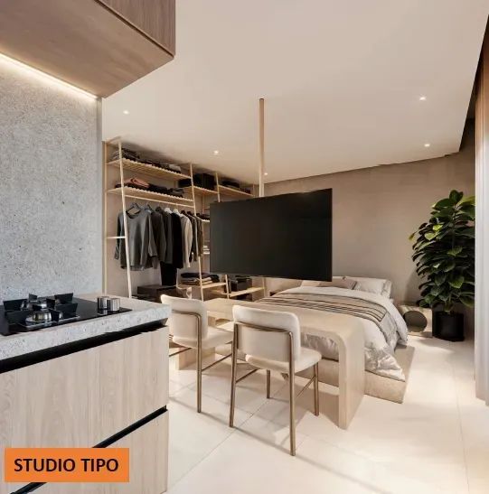 Pré-lançamento de flats à beira-mar de Antunes, Maragogi, para investimento de alta rentab