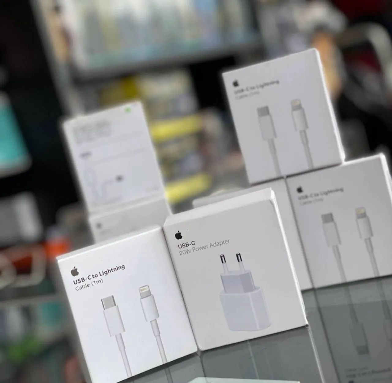 Carregador para iPhone completo