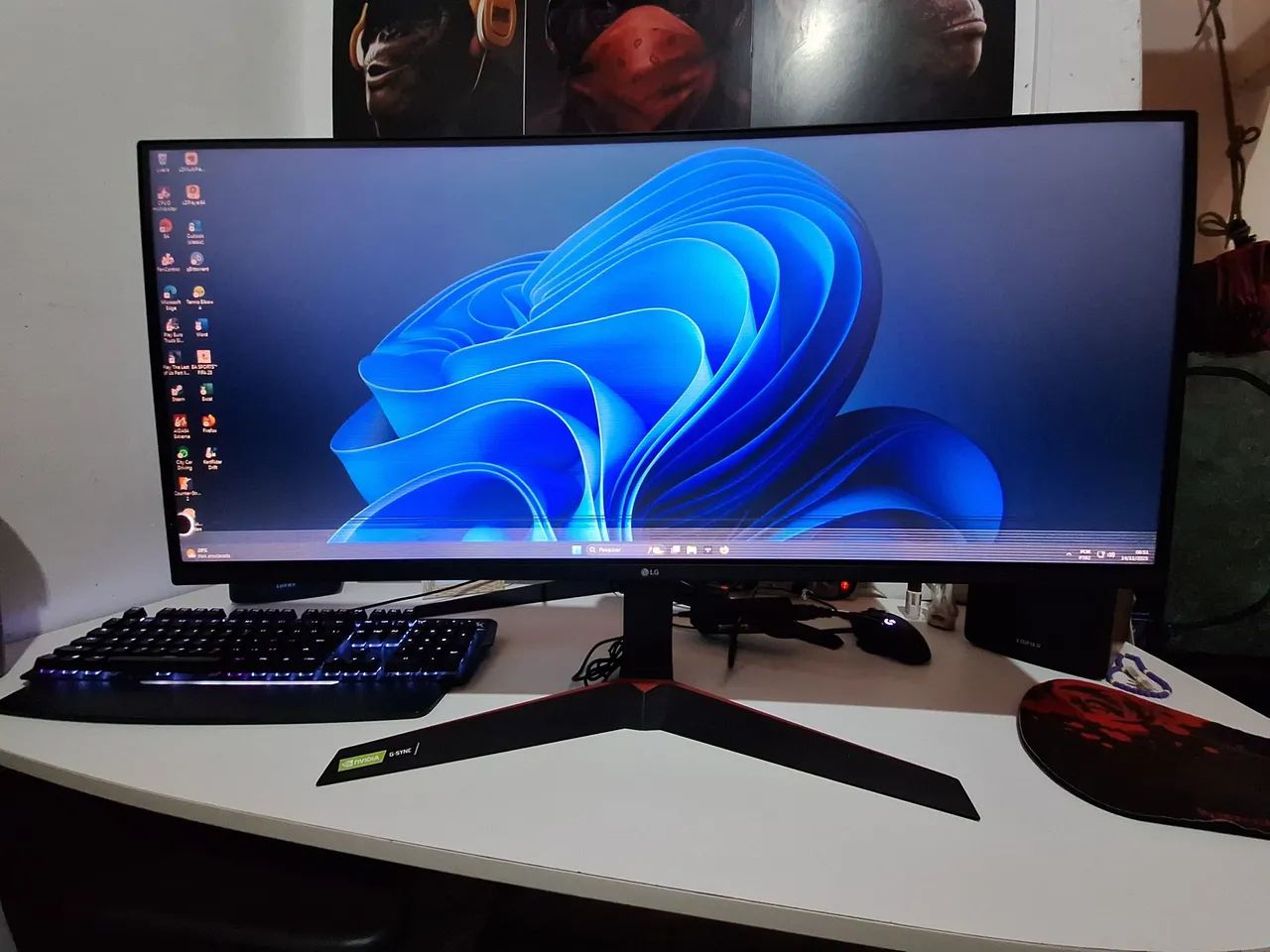 Monitor Gamer UltraWide LG 34" IPS Full HD 144Hz (LEIA O ANÚNCIO!) - Foto 3
