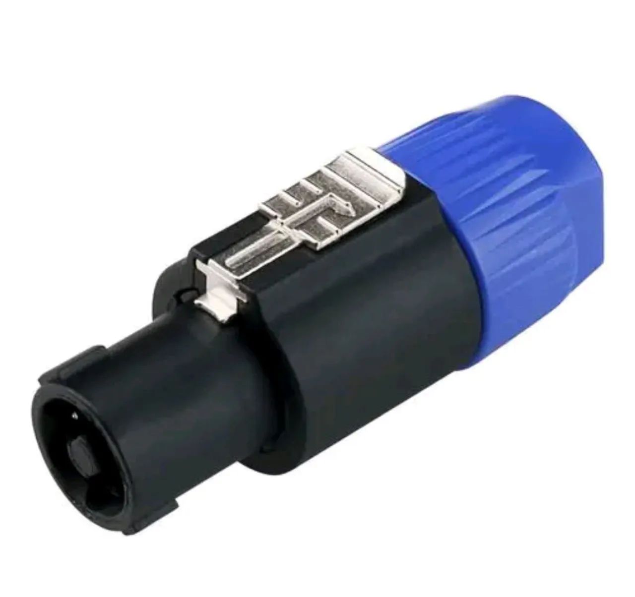 Conector Speakon Macho 4 polos - Azul Áudio,Som,Speaker - Foto 4