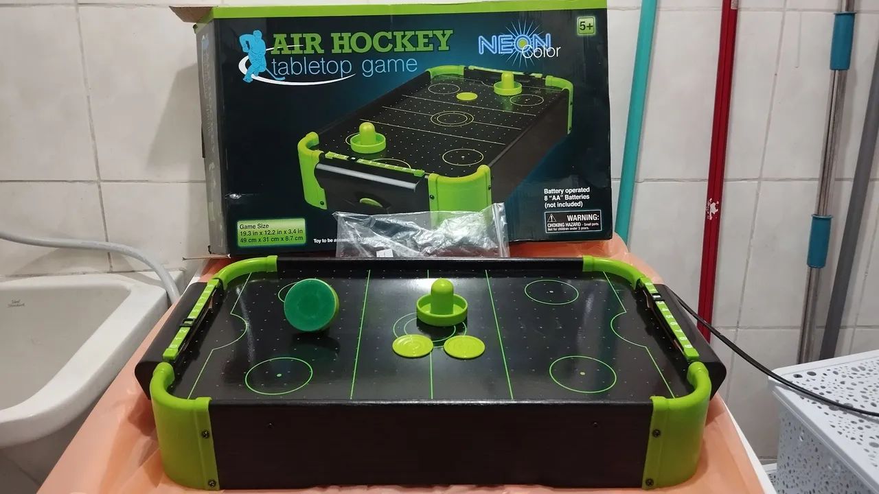 Air Hockey Neon - Jogo de Mesa
