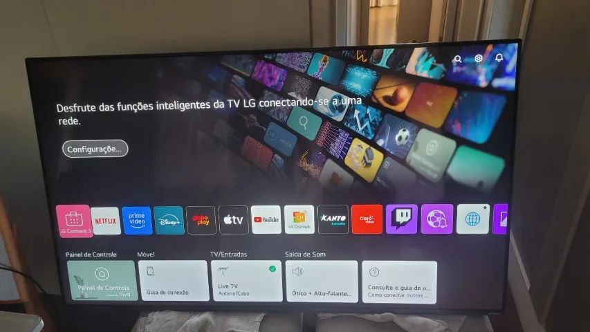 SmartTV 55" LG NANOCELL COM VÁRIOS APLICATIVOS