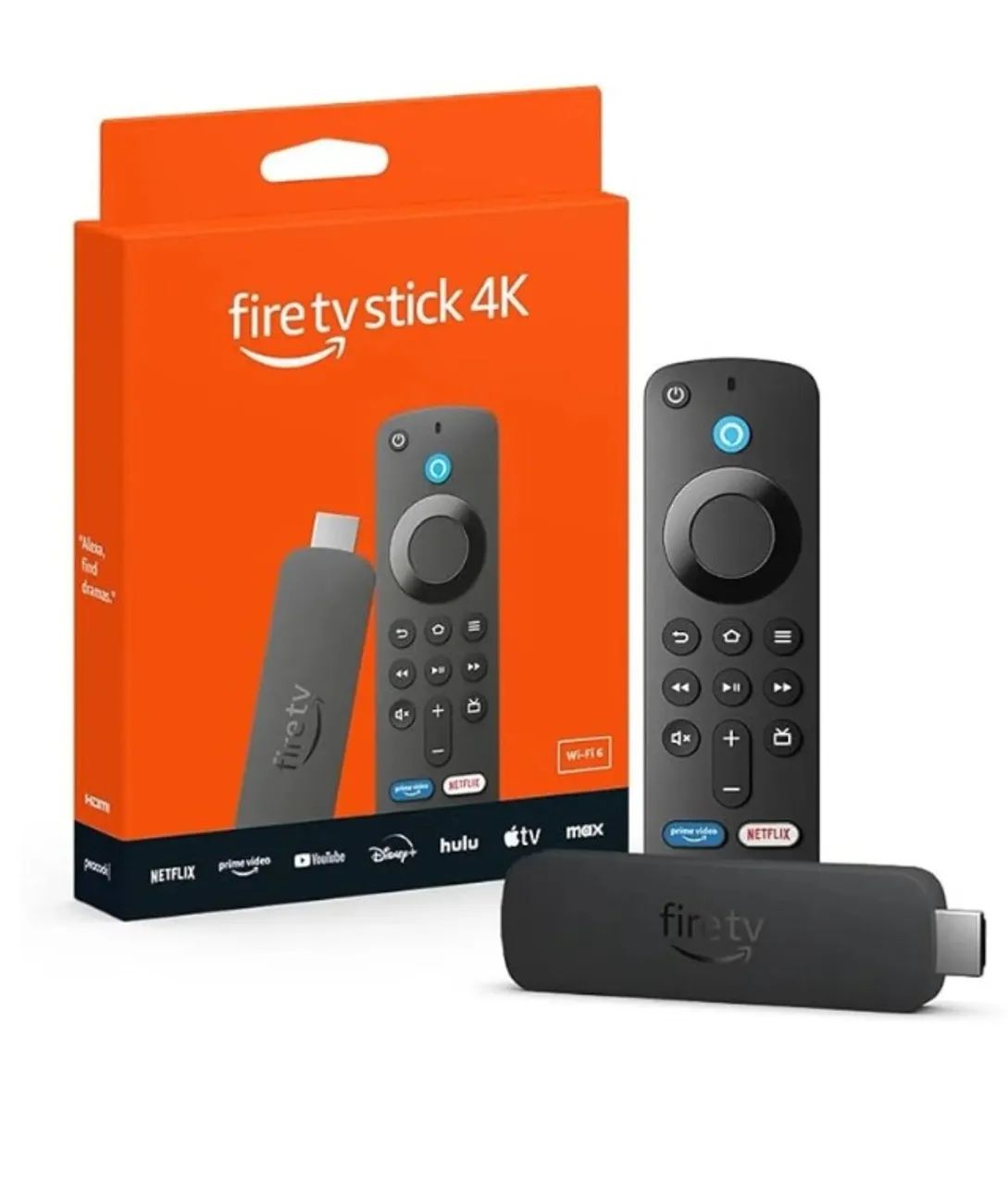 Amazon Fire Tv Stick 4k 2ª geração - Lançamento - Novo e Lacrado na caixa