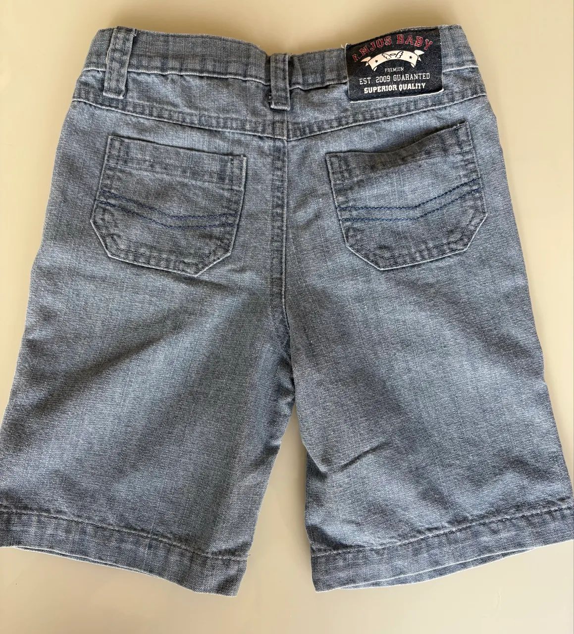 Bermuda Jeans Infantil- Tamanho 4  - Foto 2