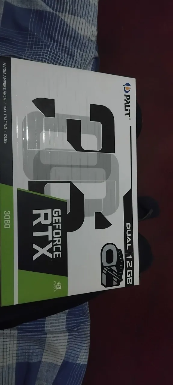 Placa de Vídeo Palit GeForce RTX 3060 Dual 12GB