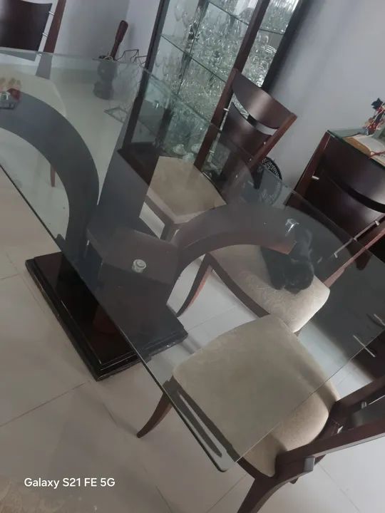 Mesa de jantar com 6 cadeiras  - Foto 4