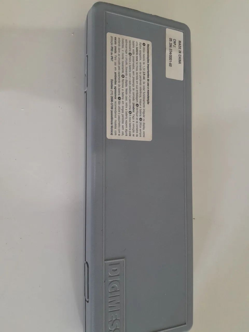 Parquímero Digital Bico Ajustável 200mm/8 Digimess ***Semi-novo***