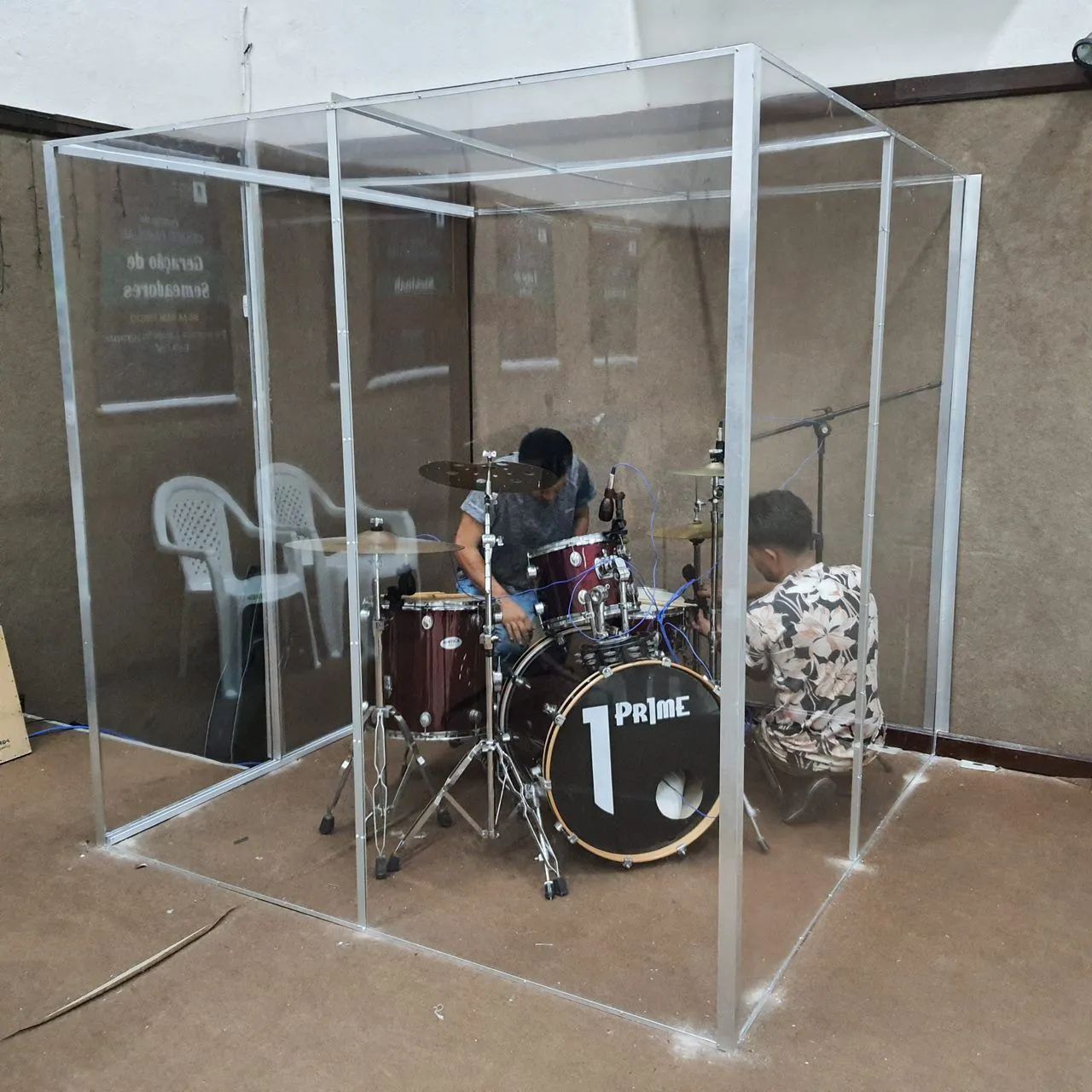 Cabine de Bateria para igrejas64286009866626124