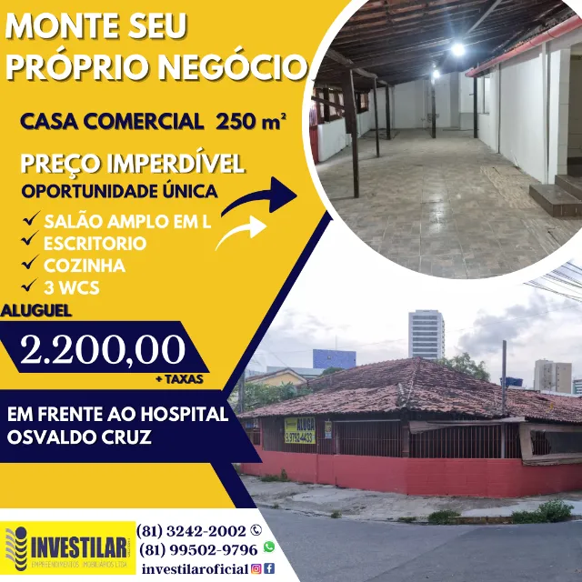 Casa Comercial - Hosp. Oswaldo Cruz