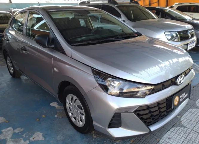 Hyundai HB20 1.0 Sense , 2023 , cinza , completo , laudo cautelar aprovado.