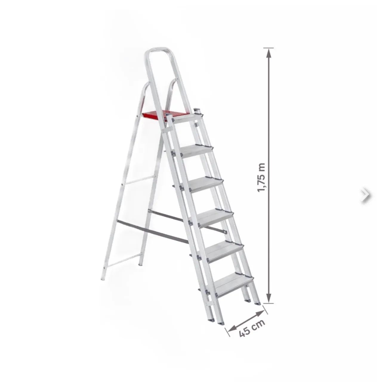 Escada Americana degraus Duplos