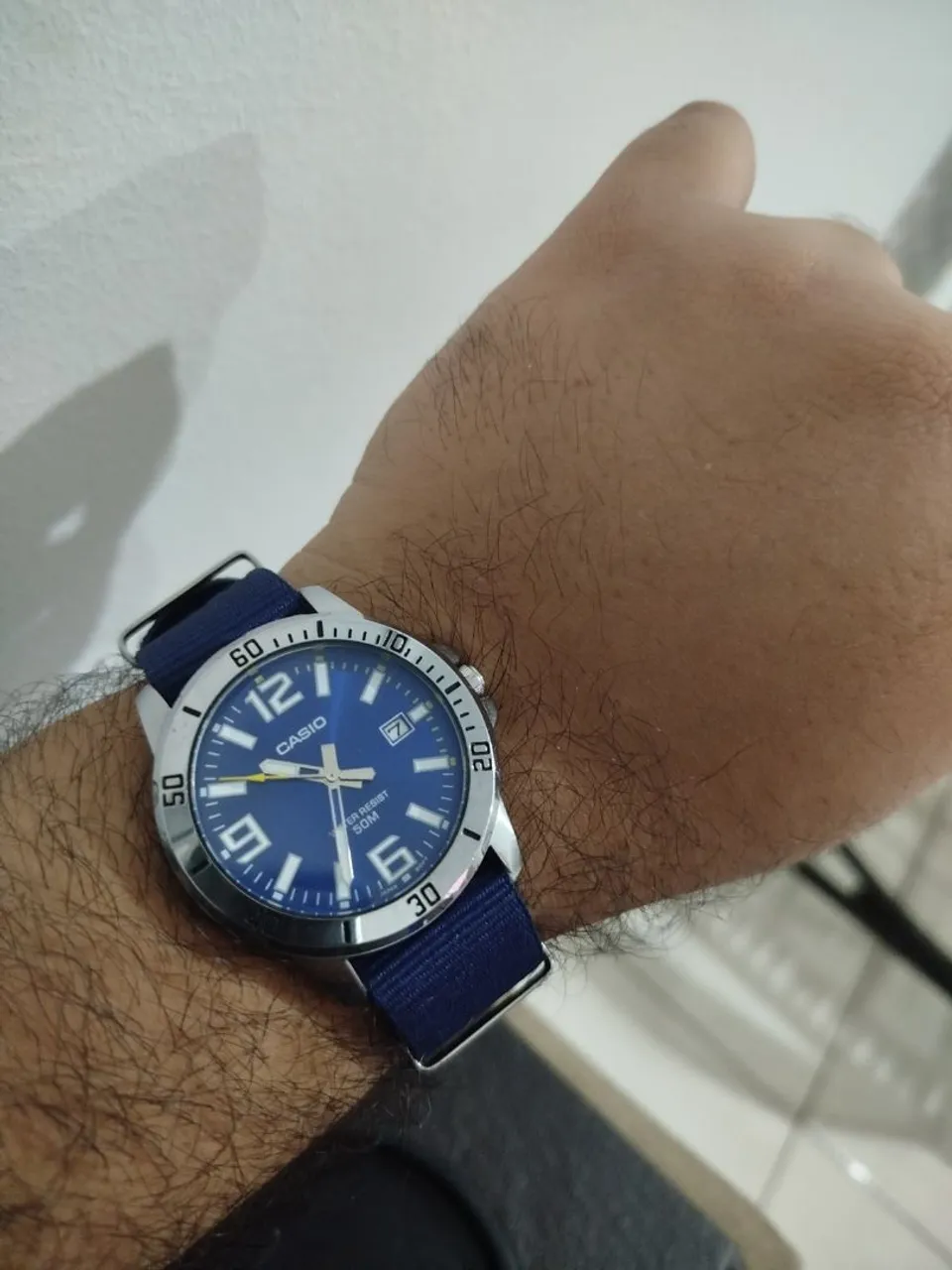 Relógio Casio Edifice azul original