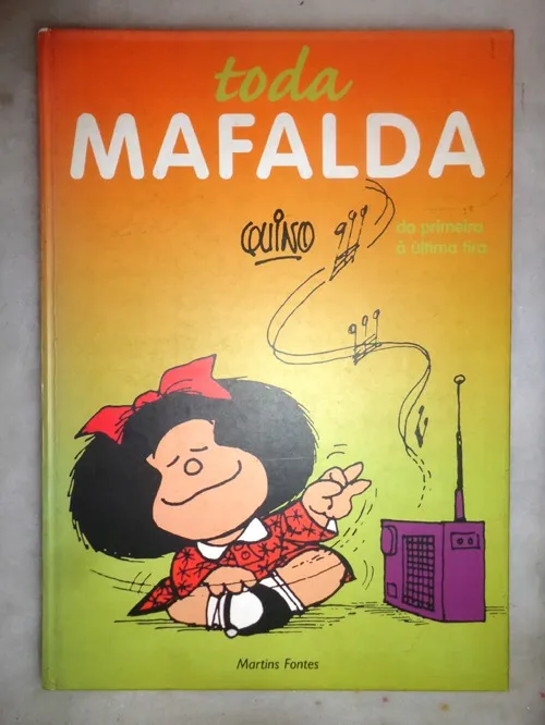 Livro Toda Mafalda - quadrinhos completos, capa dura