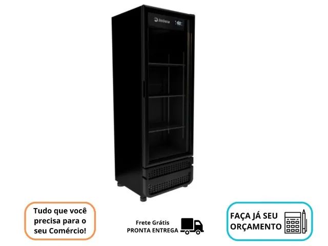 Cervejeira Imbera 560 Litros Porta de Vidro 220