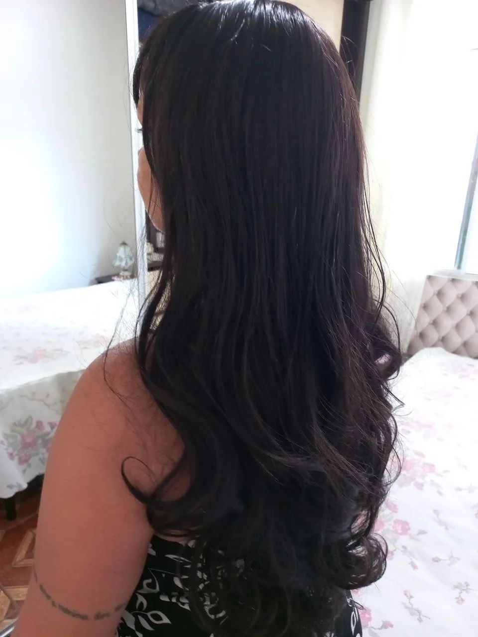 PERUCA LACE WIG FIBRA ORGANICA LISA - Foto 2