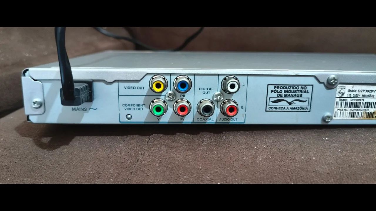 Cd Player Philips dvd DVP3020 - Foto 4
