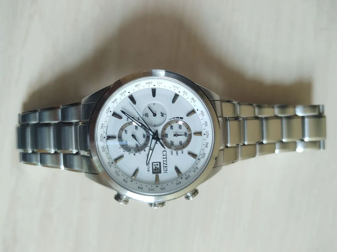 Relógio Citizen Eco-Drive Cronógrafo - Foto 3