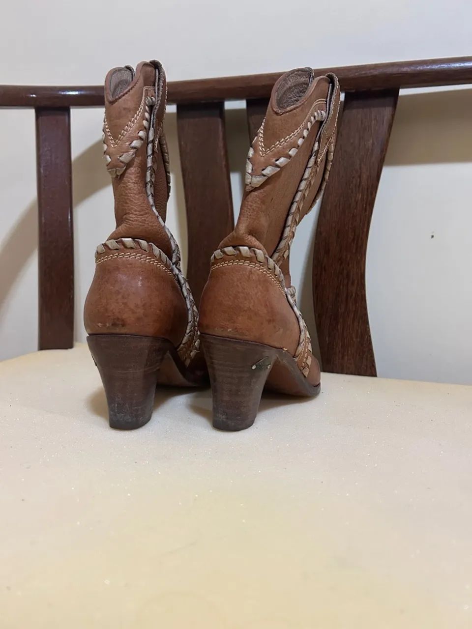 Bota Paragon Couro Legítimo 35 - Foto 3