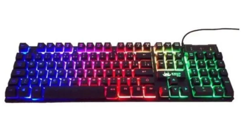 Teclado Gamer Semi Mecânico Knup Kp-2043, LED RGB, USB - Foto 6