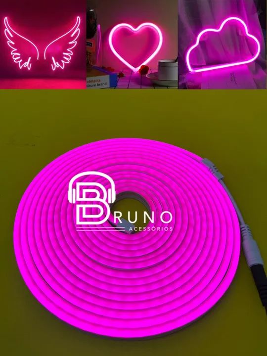 Mangueira Neon Rosa  - Foto 2