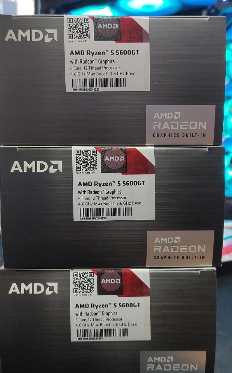 Processador AMD Ryzen 5 5600GT (Novos lacrados + garantia) - Foto 2