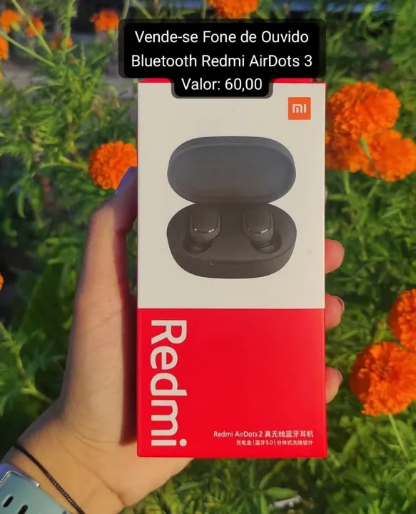Fone de Ouvido Bluetooth Redmi AirDots 2 - Novo