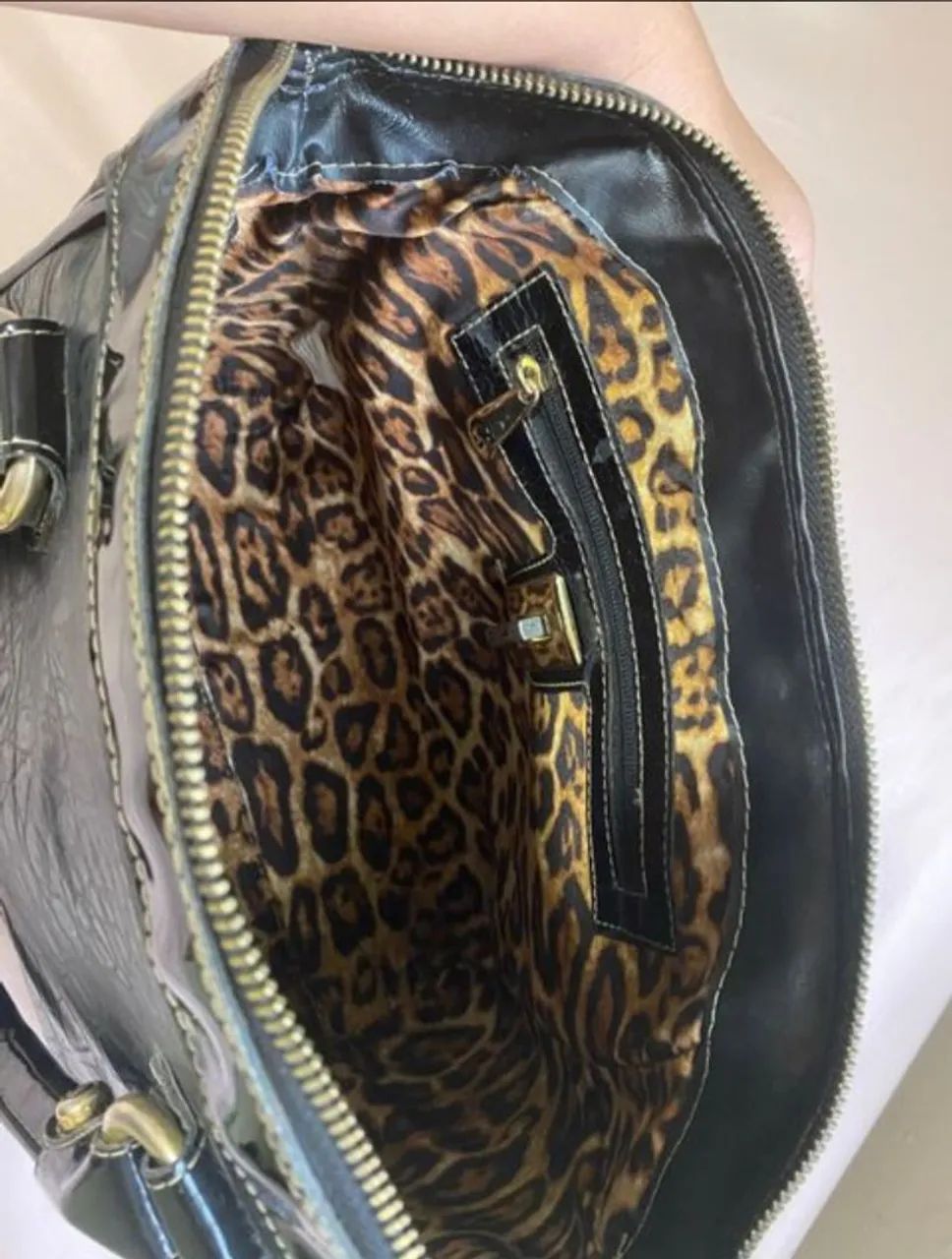 Bolsa Carmen Steffens animal print  - Foto 2