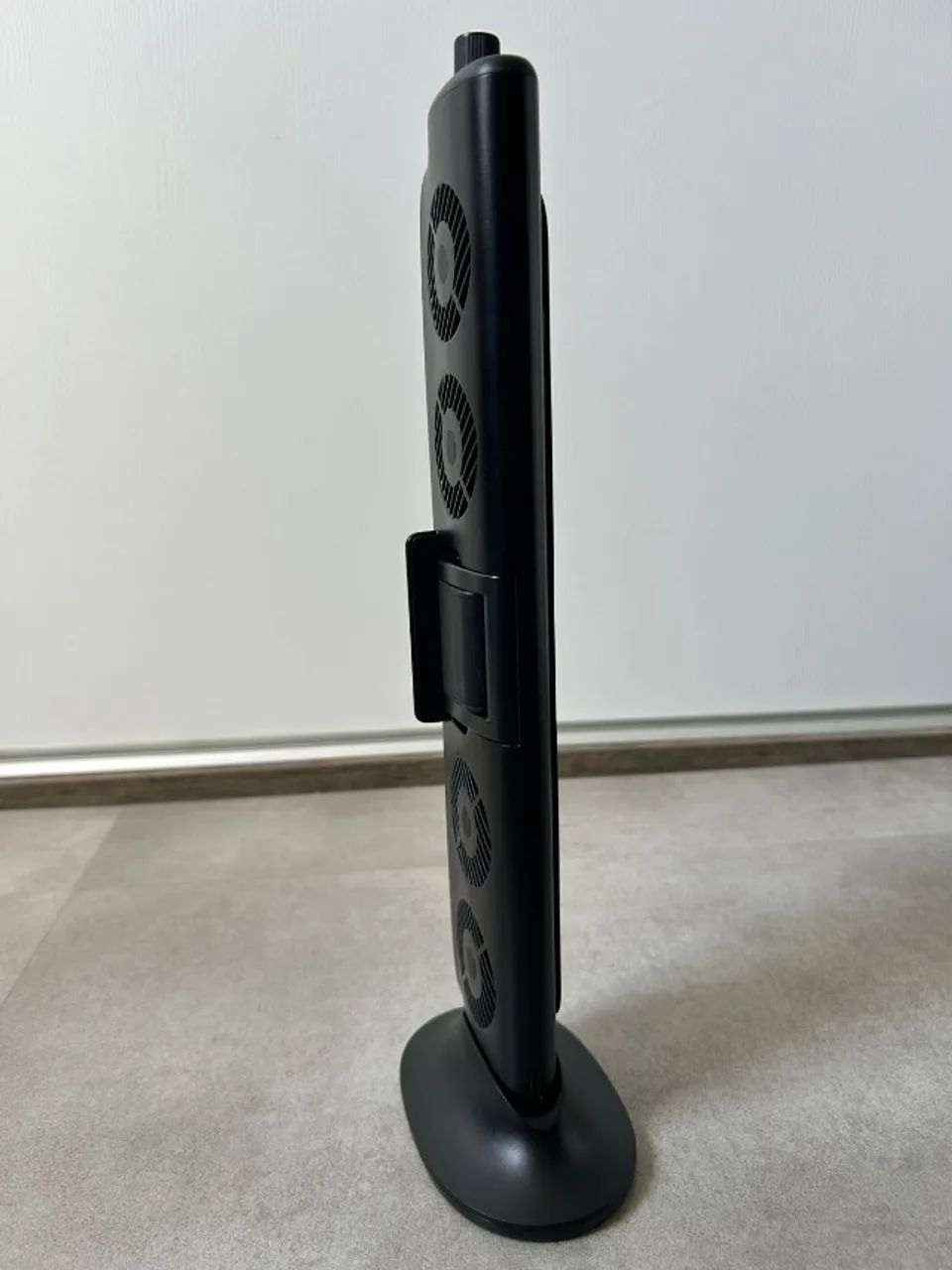 Ventilador USB de mesa com suporte para monitor