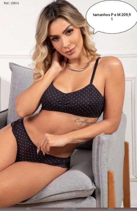 Lingerie cuecas infantil e adulto  - Foto 5