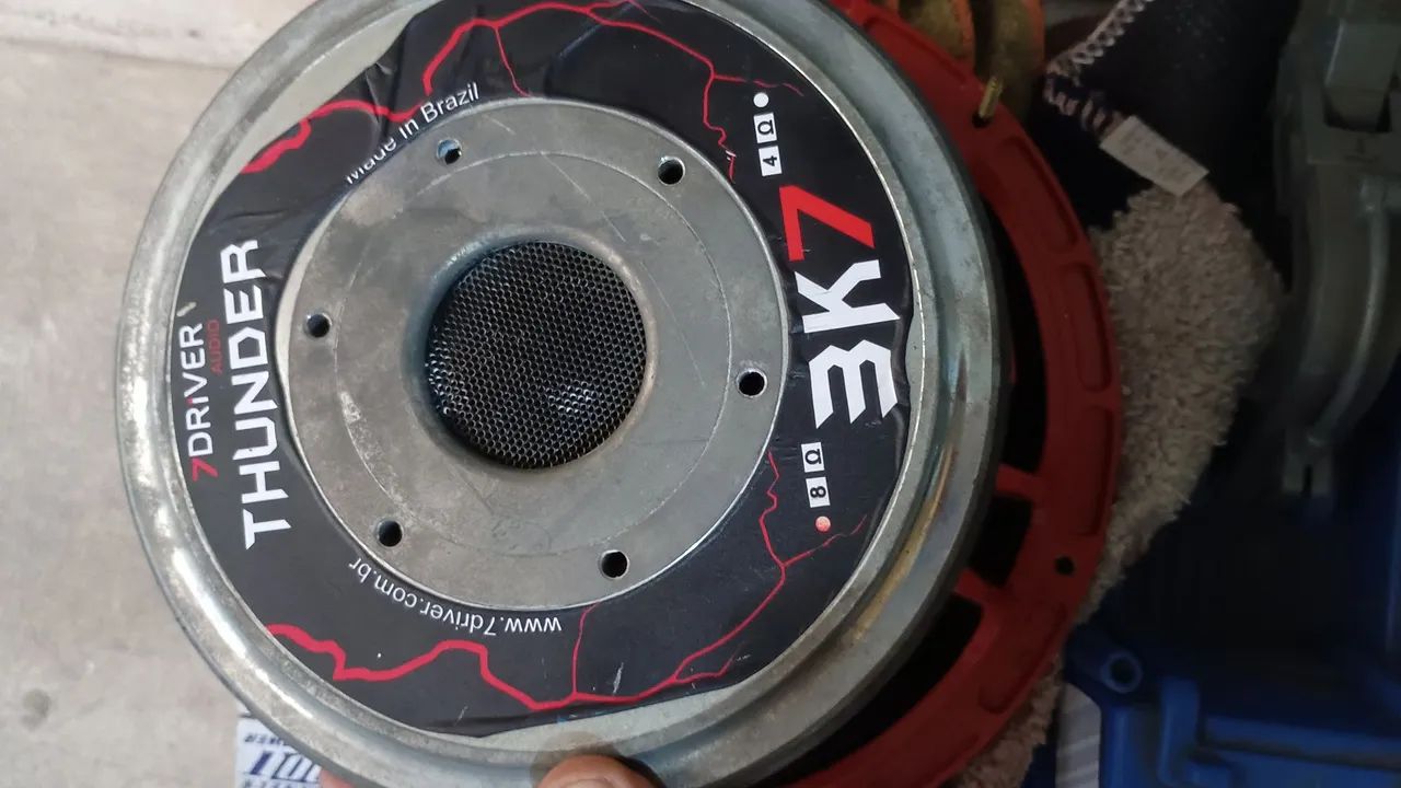 Alto-falante Taramps Thunder 3K7 - Foto 3
